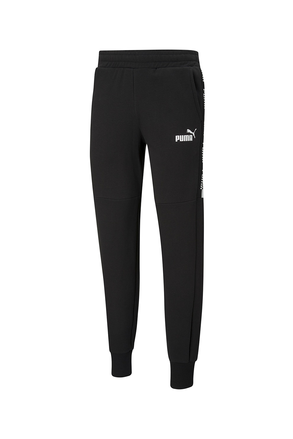Puma, Pantaloni sport cu buzunare Amplified, Negru