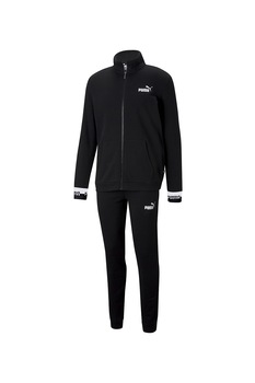 Puma, Costum sport slim fit cu fermoar Amplified, Negru Puma, Costum sport slim fit cu fermoar Amplified, Negru