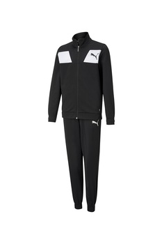 Puma, Trening cu detalii logo Poly, Negru/Alb, 128 CM Standard Puma, Trening cu detalii logo Poly, Negru/Alb, 128 CM Standard