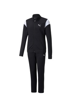 Puma, Trening cu detalii logo Alpha, Negru, 176 CM Standard Puma, Trening cu detalii logo Alpha, Negru, 176 CM Standard