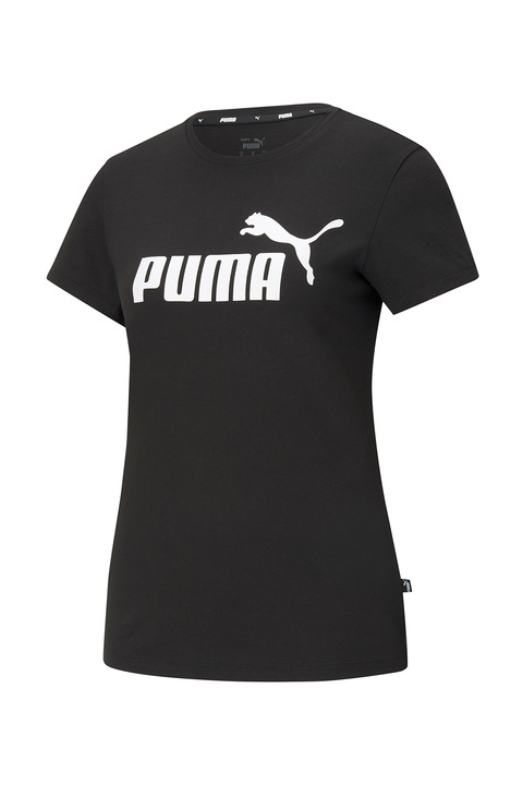 Puma, Tricou cu imprimeu logo ESS, Negru