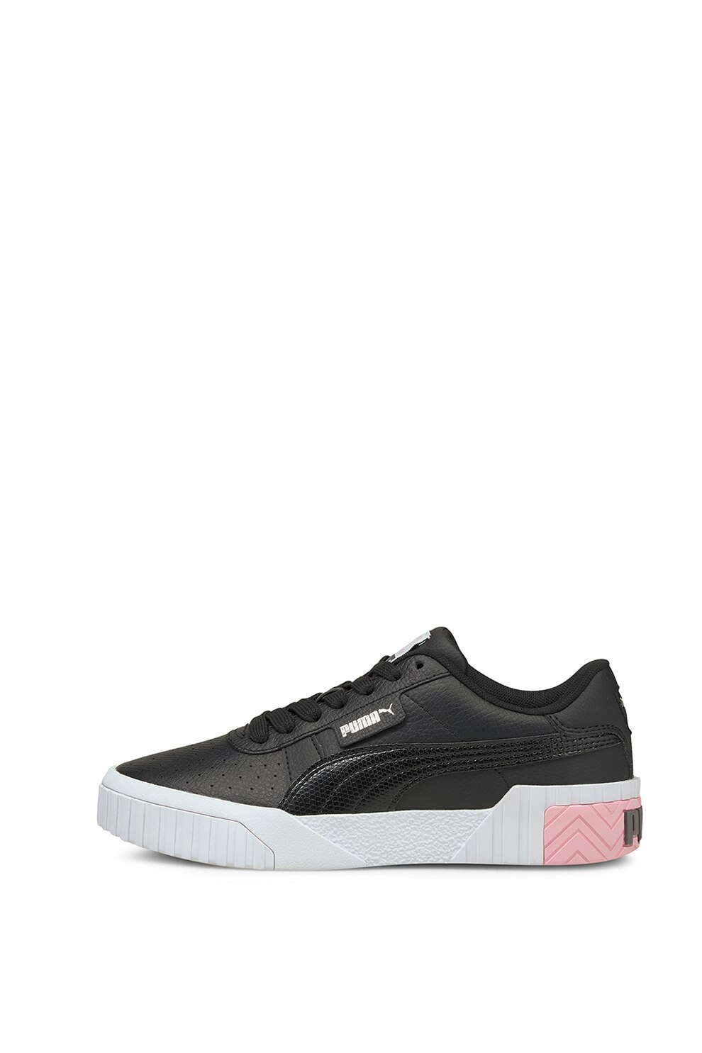 Puma, Pantofi sport din piele si piele ecologica cu detalii perforate Cali