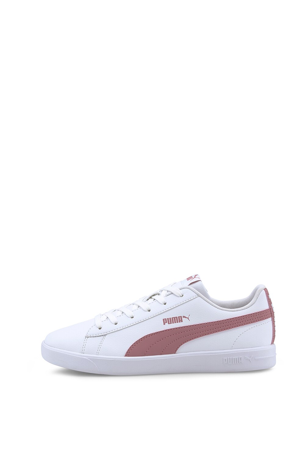 Puma, Pantofi sport din piele ecologica si material textil UP