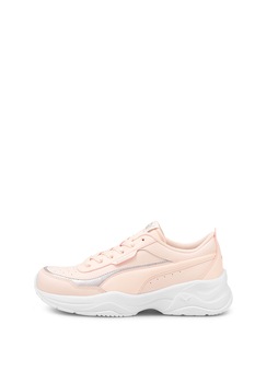 Puma, Pantofi pentru alergare Cilia Mode Lux, Roz piersica/Argintiu, 4 Puma, Pantofi pentru alergare Cilia Mode Lux, Roz piersica/Argintiu, 4