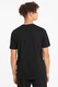 Puma, Tricou de bumbac cu imprimeu logo Essential, Negru/Alb, 3XL
