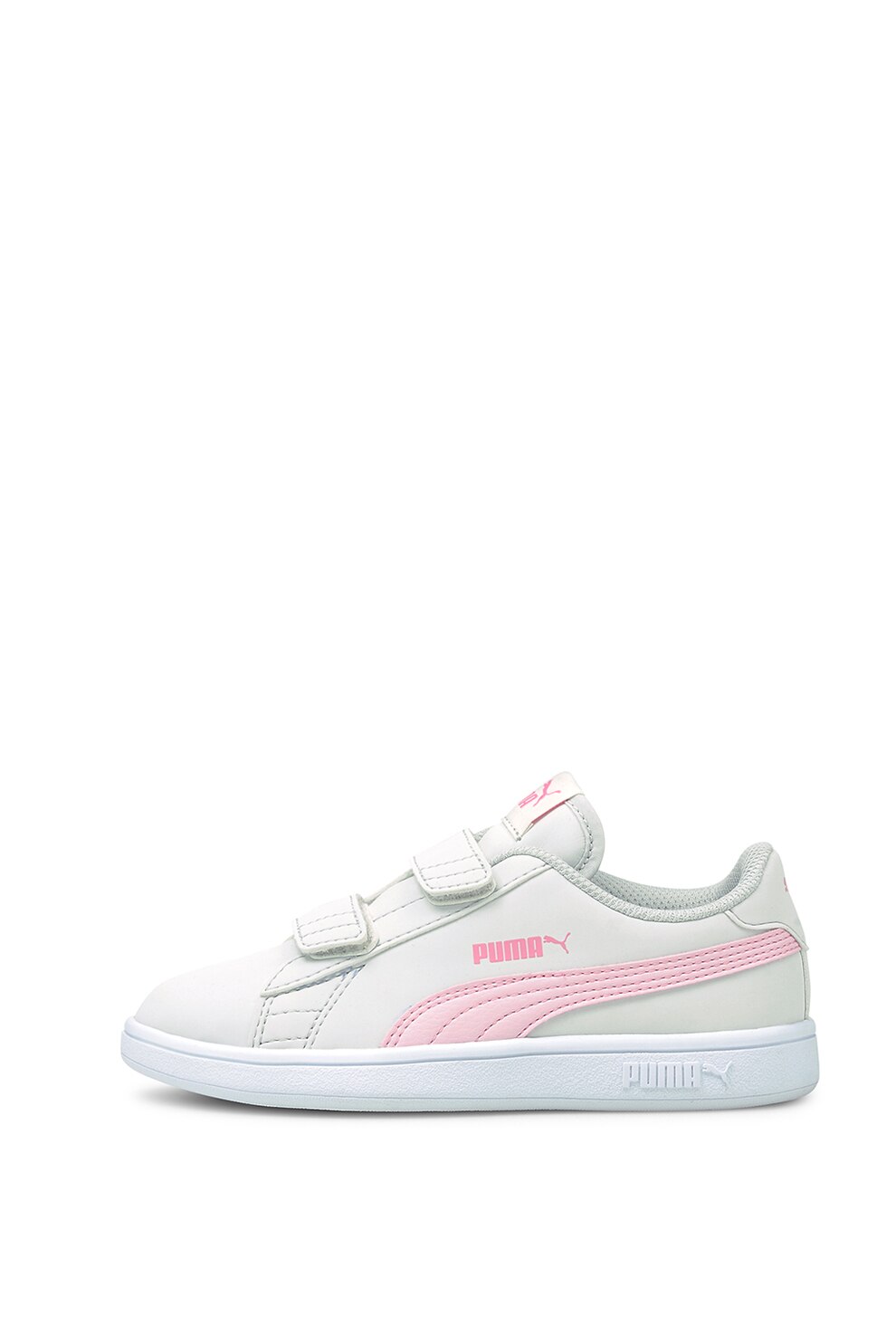 Puma, Pantofi sport de piele ecologica Smash v2 Buck V PS