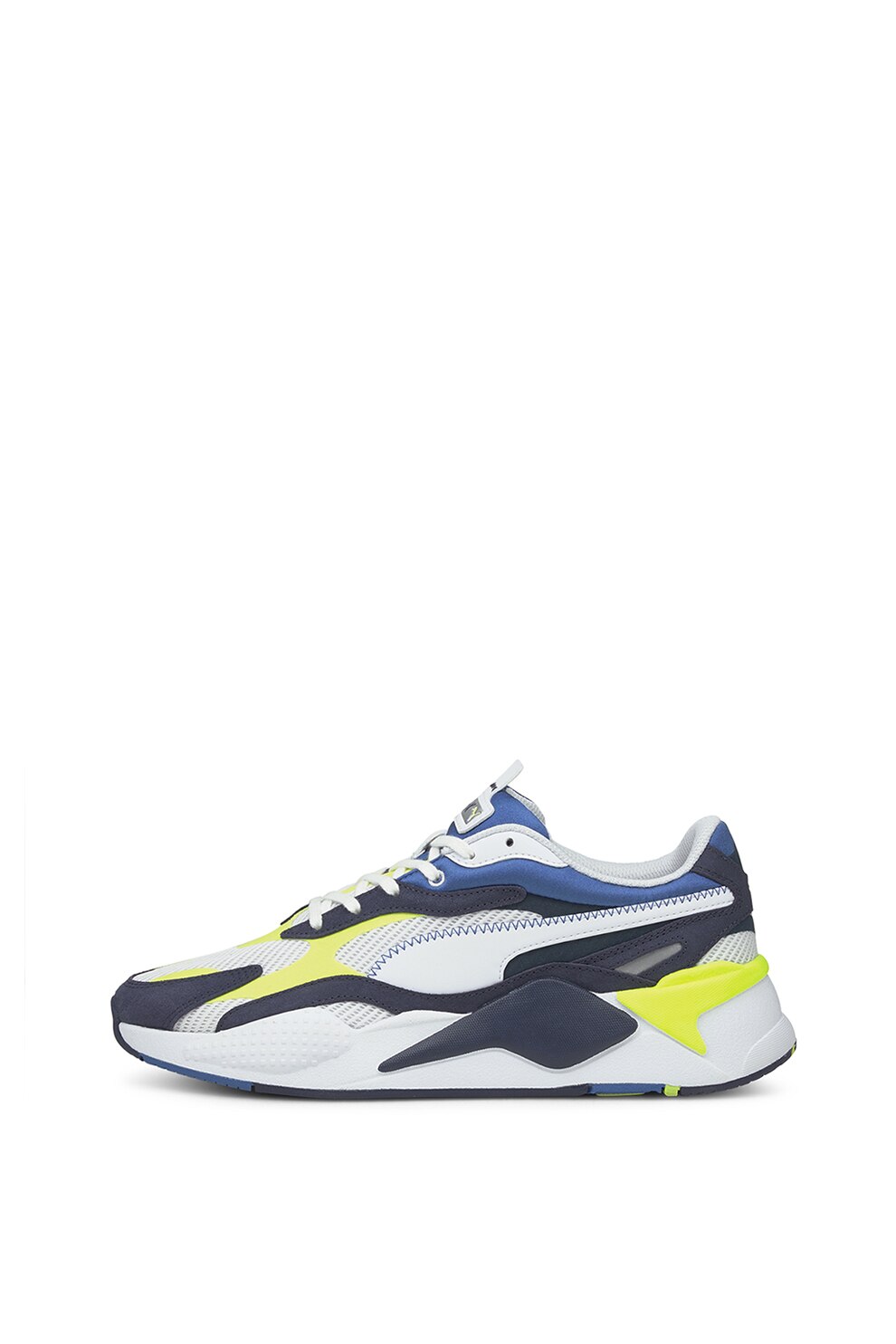 Puma, Pantofi cu insertii de piele intoarsa, pentru alergare RS-X³ Twill AirMesh