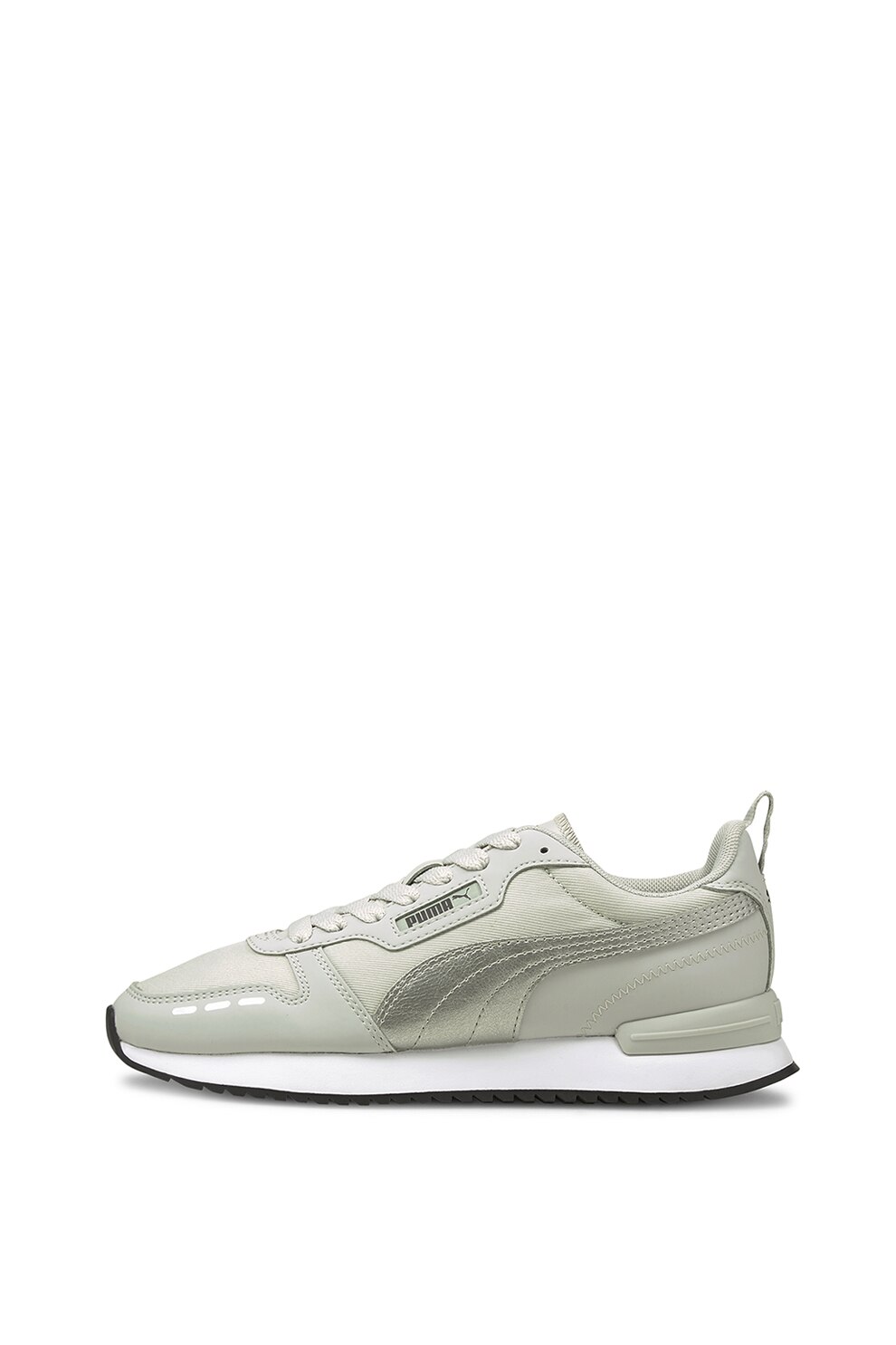 Puma, Pantofi sport de piele ecologica cu garnituri de material textil, pentru alergare