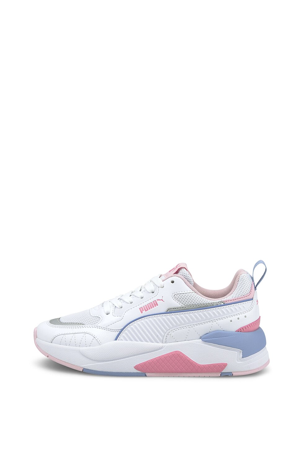 Puma, Pantofi sport cu model colorblock si amortizare, pentru alergare X-Ray 2