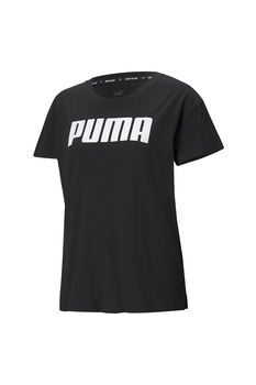 Puma, Tricou relaxed fit cu logo RTG, Negru/Alb Puma, Tricou relaxed fit cu logo RTG, Negru/Alb