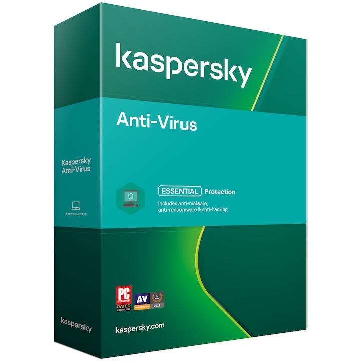 Kaspersky Antivirus 2021 kiskereskedelmi licenc - 1 év, 3 eszköz