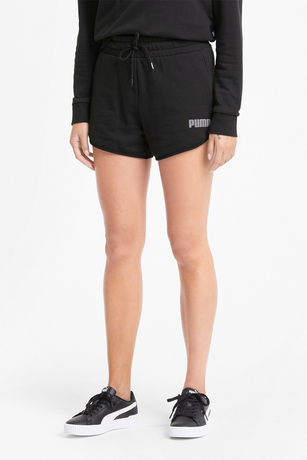 Puma, Pantaloni scurti cu talie inalta Modern Basics 4