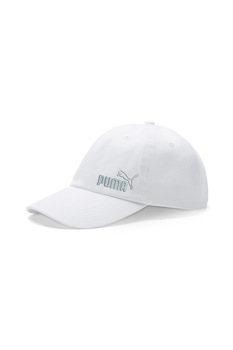 Puma, Sapca unisex cu logo Ess, Alb Puma, Sapca unisex cu logo Ess, Alb