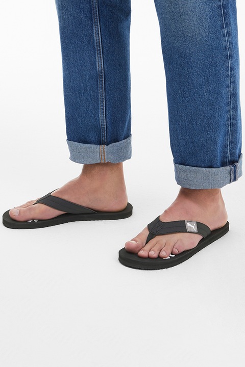 Puma, Чехли Cozy с лого, Черен, 4