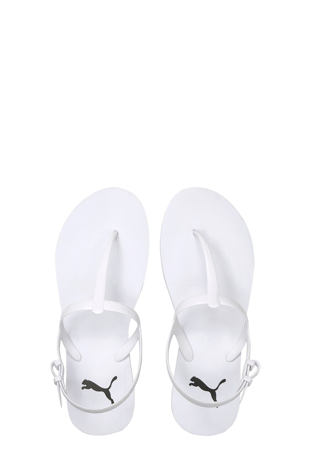 Puma, Сандали Cozy с разделителна каишка, Бял, 4 - eMAG.bg