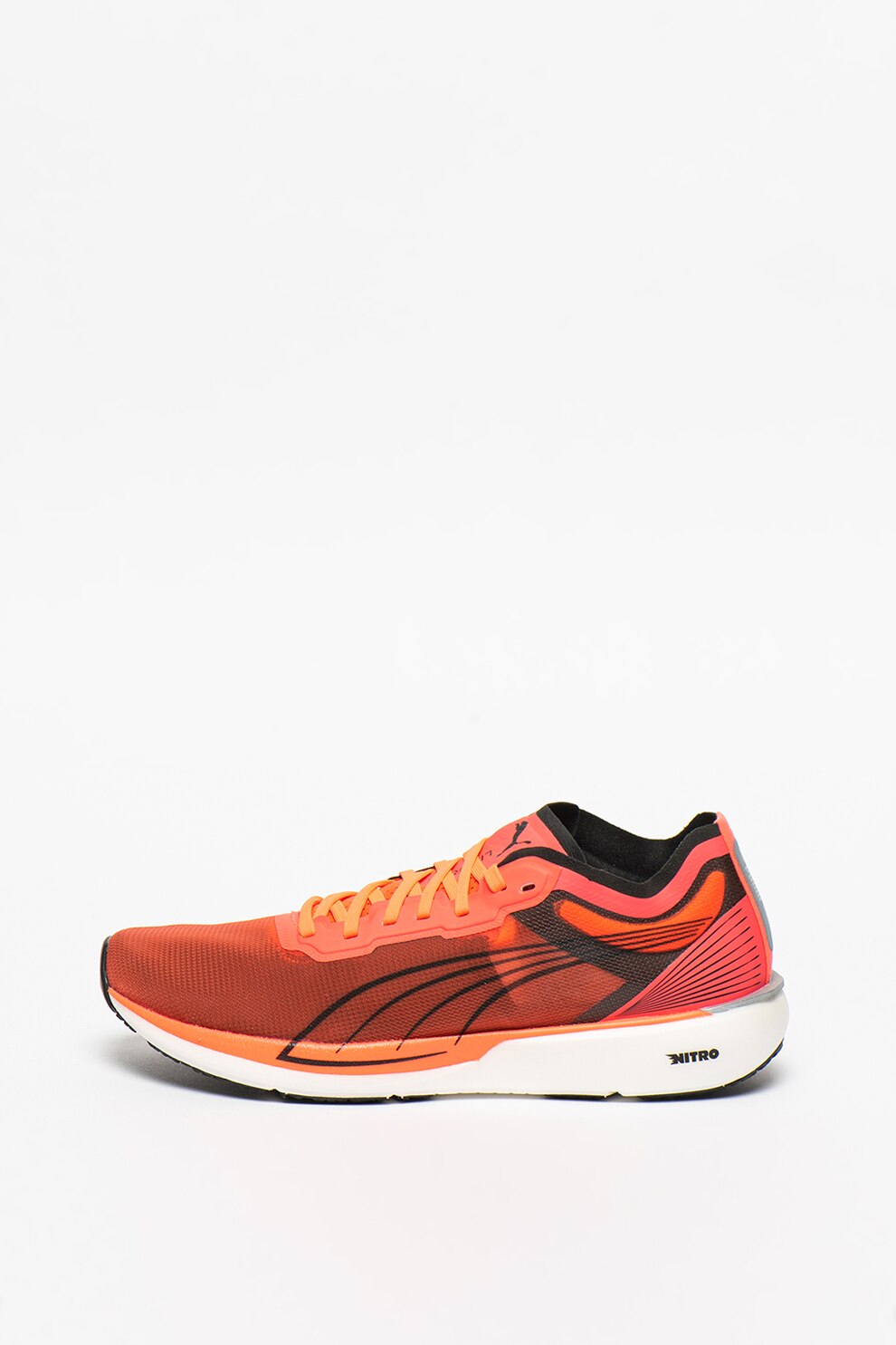 Puma, Pantofi pentru alergare Liberate Nitro, Oranj neon, 8