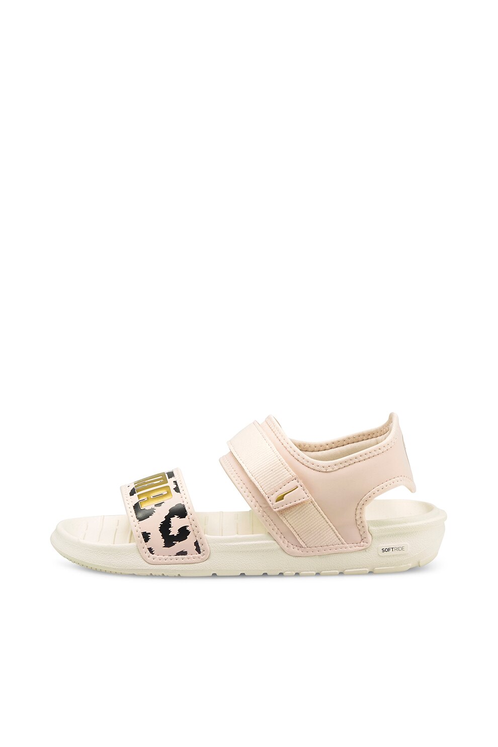 Puma, Sandale cu inchidere velcro si logo Softride
