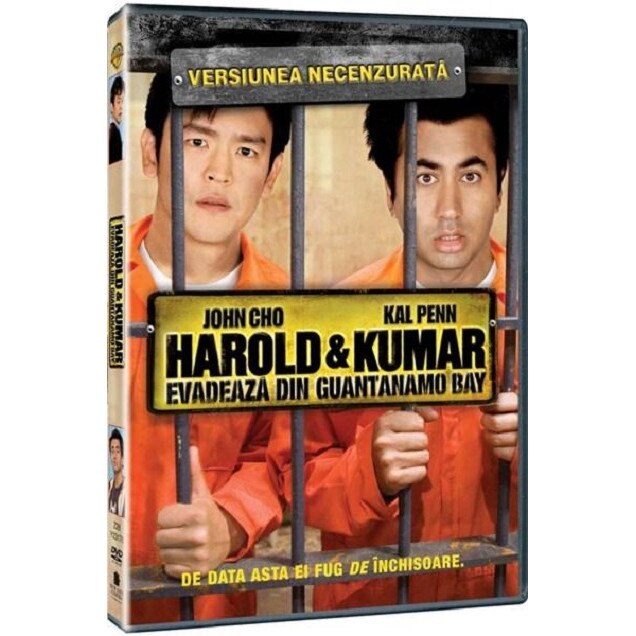 Harold si Kumar evadeaza din Guantanamo Bay / Harold & Kumar Escape from Guantanamo Bay DVD [DVD] [2008]