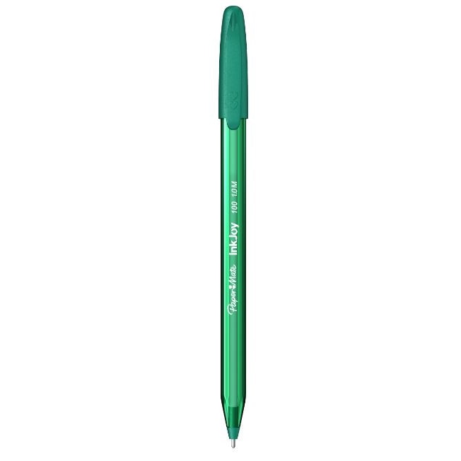 Pix - InkJoy 100 - Green, 1.0 M, Fara mecanism, Verde