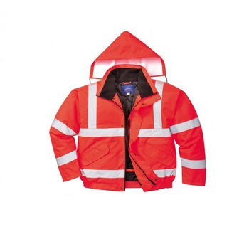 Geaca reflectorizanta, impermeabila si termoizolanta de iarna - PRACTIC BOMBER - S463, culoare rosie, marimea L Geaca reflectorizanta, impermeabila si termoizolanta de iarna - PRACTIC BOMBER - S463, culoare rosie, marimea L