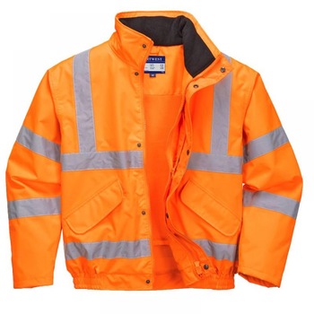 Geaca reflectorizanta, impermeabila si termoizolanta de iarna - PRACTIC Bomber- S463, orange, 4XL Geaca reflectorizanta, impermeabila si termoizolanta de iarna - PRACTIC Bomber- S463, orange, 4XL