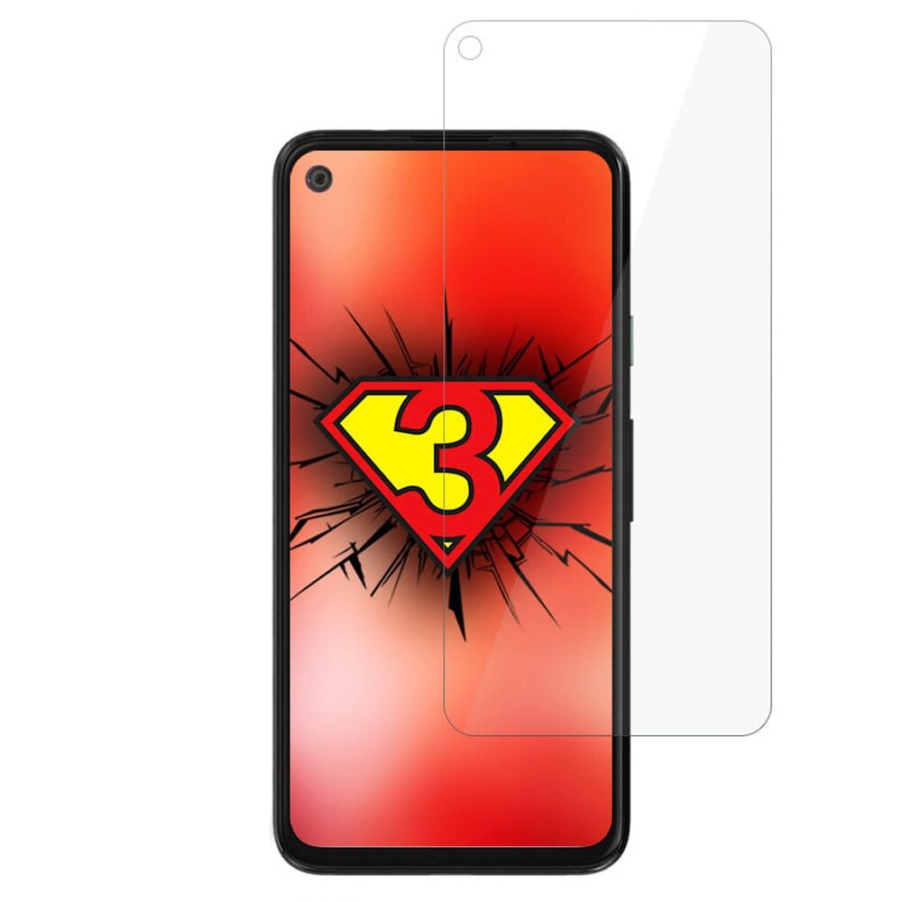 Folie Protectie Sticla Flexibila 3MK Lite pentru Google Pixel 5, Tehnologie Fit in, 6H, 0.16 mm, Transparenta