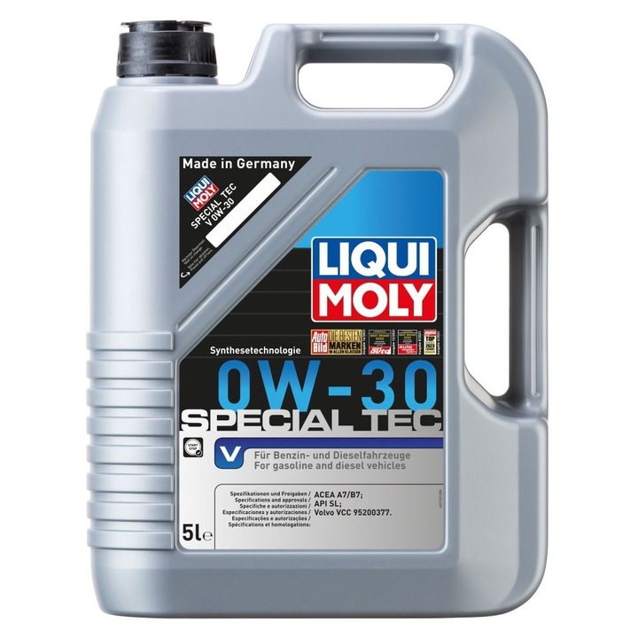 Ulei Liqui Moly Special Tec V 0W30 (2853) 5L pentru Jaguar, Renault, Honda, Volvo