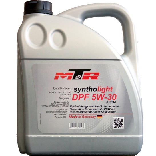 Ulei motor MTR Syntholight Dpf 5W30 5L