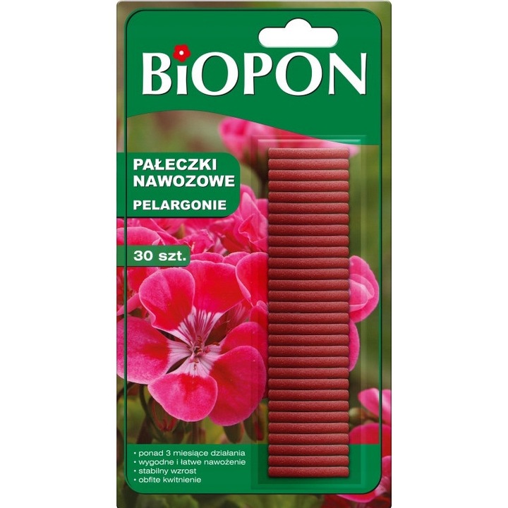 Ingrasamant Muscate Sticks 30 buc Biopon