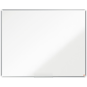 Tabla NOBO Premium Plus, otel lacuit, 150x120 cm, magnetica, include marker si tavita, alb Tabla NOBO Premium Plus, otel lacuit, 150x120 cm, magnetica, include marker si tavita, alb