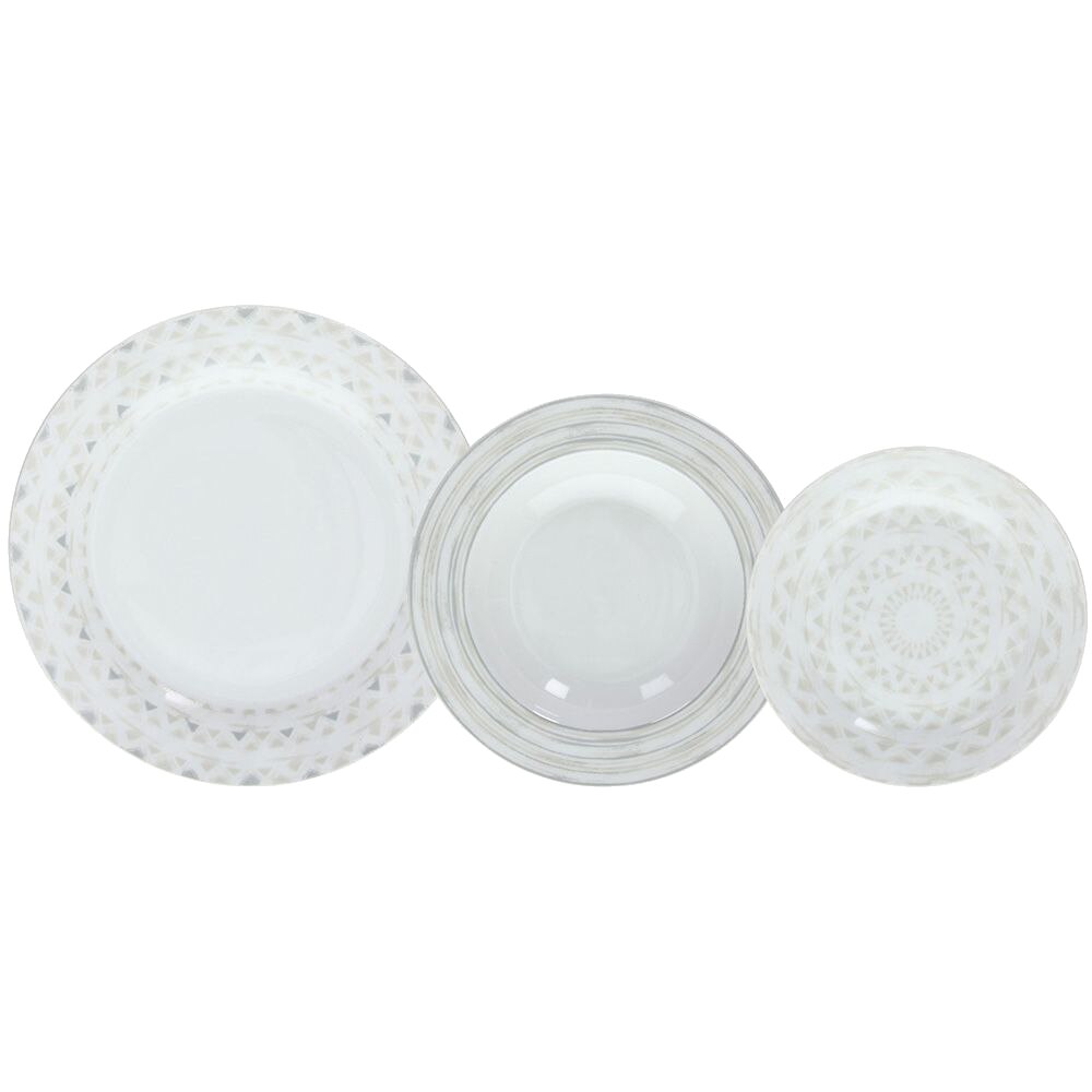 Serviciu de masa Tognana Sand, 18 piese, portelan