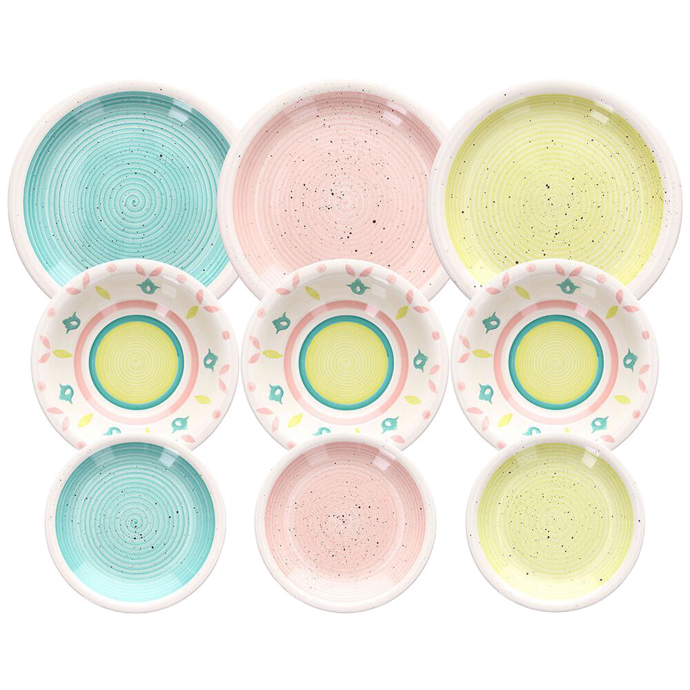 Serviciu de masa Tognana Blossom, 18 piese, ceramica superioara