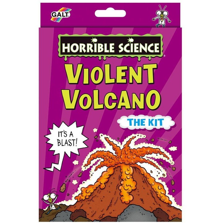 Комплект за експерименти Galt Horrible Science, Вулкан