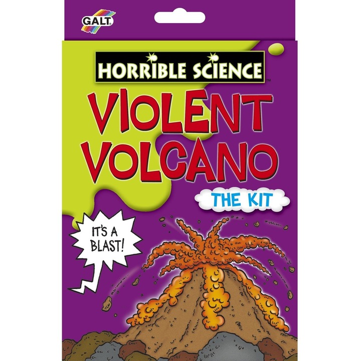Galt Horrible Science kísérletező készlet, Tomboló vulkán