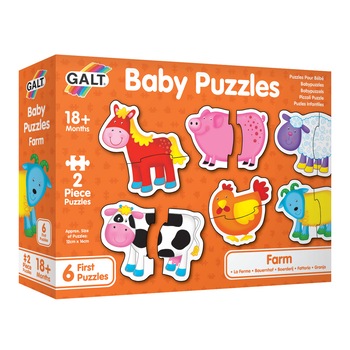 Puzzle bebelusi Galt, Duo Farm, 12 piese Puzzle bebelusi Galt, Duo Farm, 12 piese
