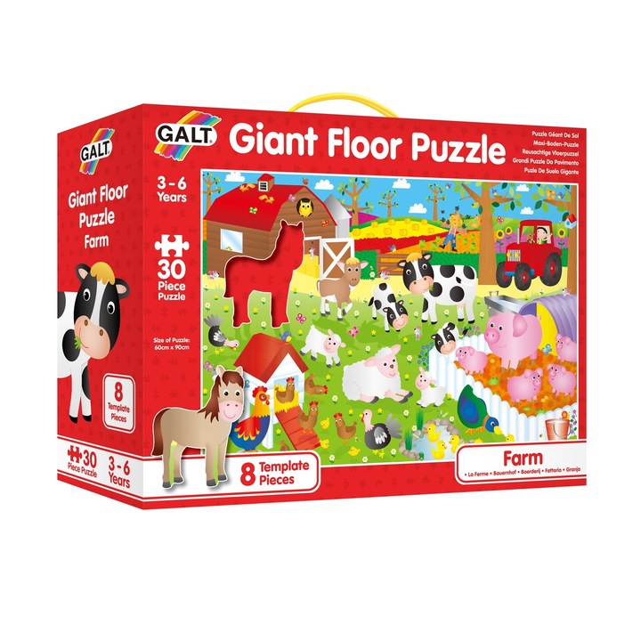 Пъзел gigant Galt, Ферма, 30 части