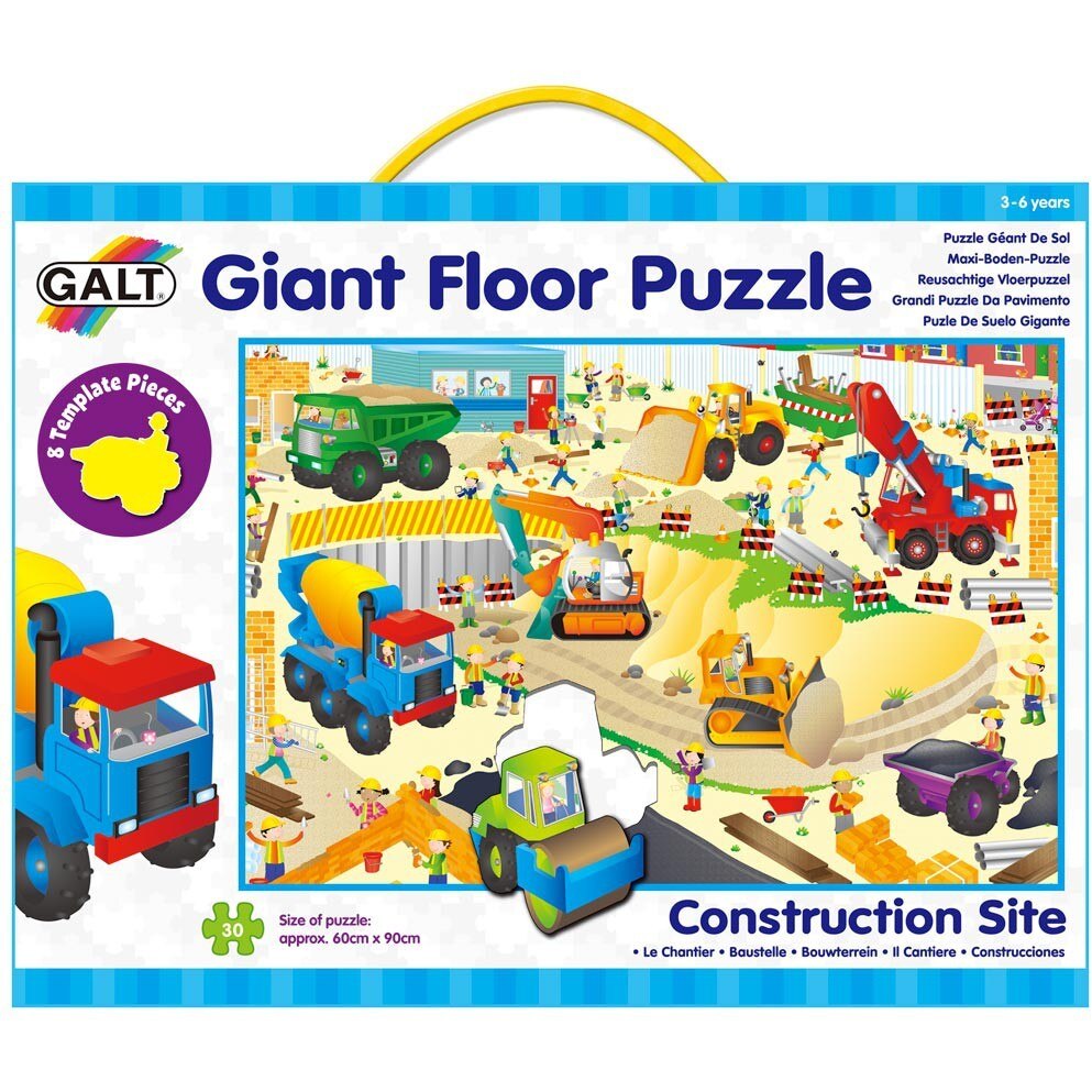 Puzzle gigant Galt, Santier de constructii