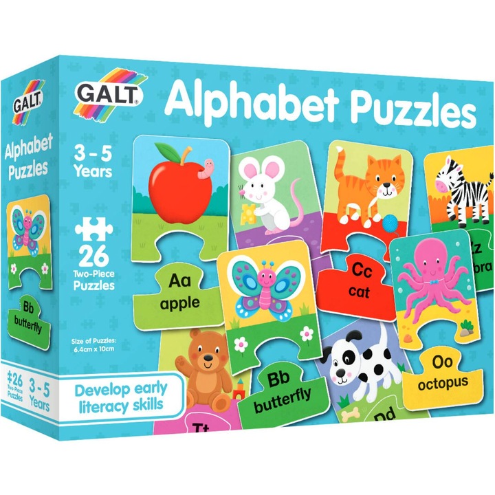Puzzle Galt, Duo Alfabet, 52 piese