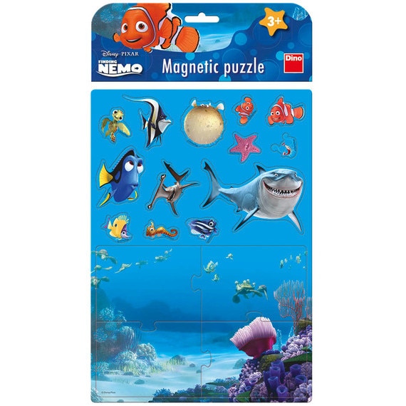 Puzzle magnetic Dino Toys, Nemo