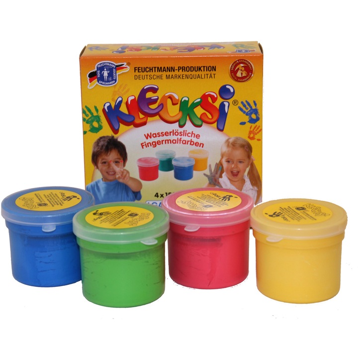 Vopsea pentru pictura cu degetele FEUCHTMANN, Mini