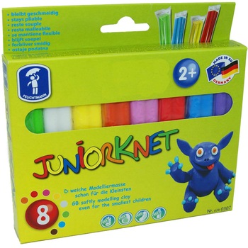 Plastilina FEUCHTMANN, 8 culori Plastilina FEUCHTMANN, 8 culori