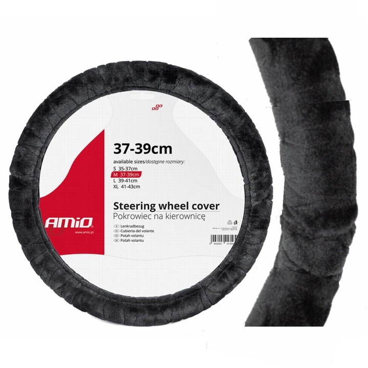 Husa volan Pufoasa SWC-02-M (37-39cm)