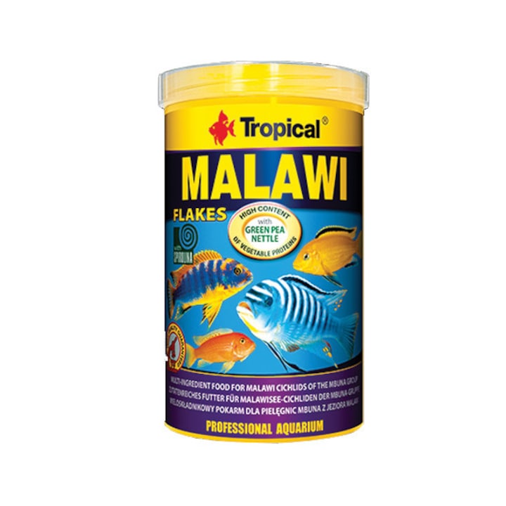 Hrana pesti acvariu Tropical Malawi 250ml