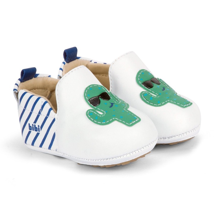 Pantofi Baietei Afeto New White-Cactus 921312, Fehér