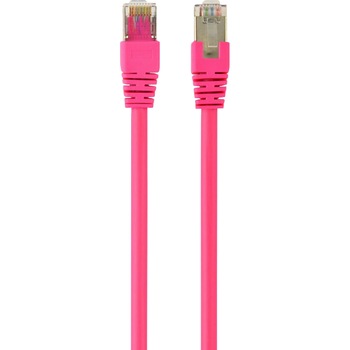 Cablu FTP GEMBIRD Cat6, cupru-aluminiu, 3 m, roz, AWG26, ecranat PP6-3M/RO Cablu FTP GEMBIRD Cat6, cupru-aluminiu, 3 m, roz, AWG26, ecranat PP6-3M/RO