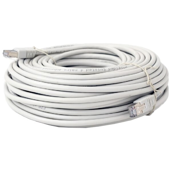 Cablu FTP GEMBIRD Cat6, cupru-aluminiu, 30 m, gri, AWG26, ecranat PP6-30M