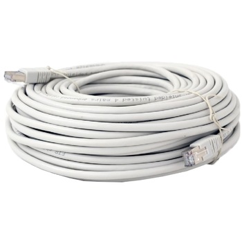 Cablu FTP GEMBIRD Cat6, cupru-aluminiu, 30 m, gri, AWG26, ecranat PP6-30M Cablu FTP GEMBIRD Cat6, cupru-aluminiu, 30 m, gri, AWG26, ecranat PP6-30M