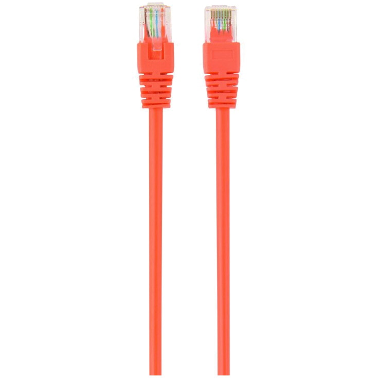 Cablu UTP GEMBIRD Cat5e, cupru-aluminiu, 0.25 m, portocaliu, AWG26, PP12-0.25M/O