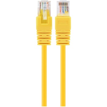 Cablu UTP GEMBIRD Cat6, cupru-aluminiu, 2 m, galben, AWG26, PP6U-2M/Y Cablu UTP GEMBIRD Cat6, cupru-aluminiu, 2 m, galben, AWG26, PP6U-2M/Y