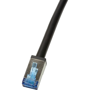 Cablu S/FTP LOGILINK Cat6a, cupru-aluminiu, 5 m, negru, AWG26, dublu ecranat CQ7073S Cablu S/FTP LOGILINK Cat6a, cupru-aluminiu, 5 m, negru, AWG26, dublu ecranat CQ7073S